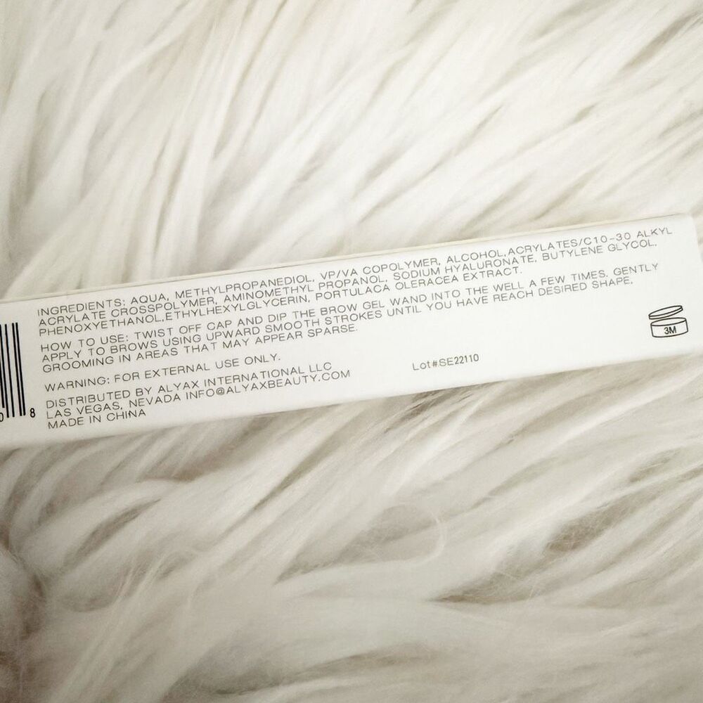 TYNT | Vegan Tame Eyebrow Brow Gel Colorless Clear Spoolie | Size 2.5 ml - Picture 5 of 9